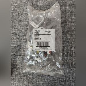 National Hardware N232-942 J Bolt With Hex Nut 3/8 By 3-3/4 Inch Zinc Plated Ste